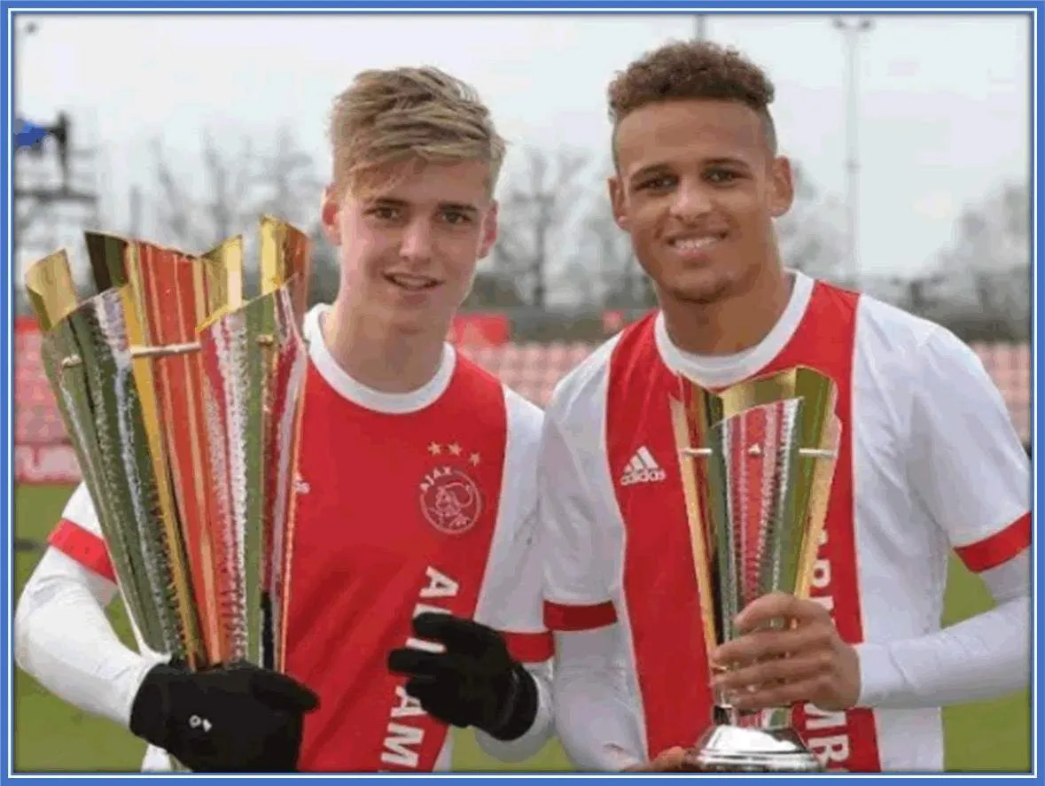 He emerged captain of Ajax U17s and led the team to their second straight victory - and fifth overall - in the Future Cup.