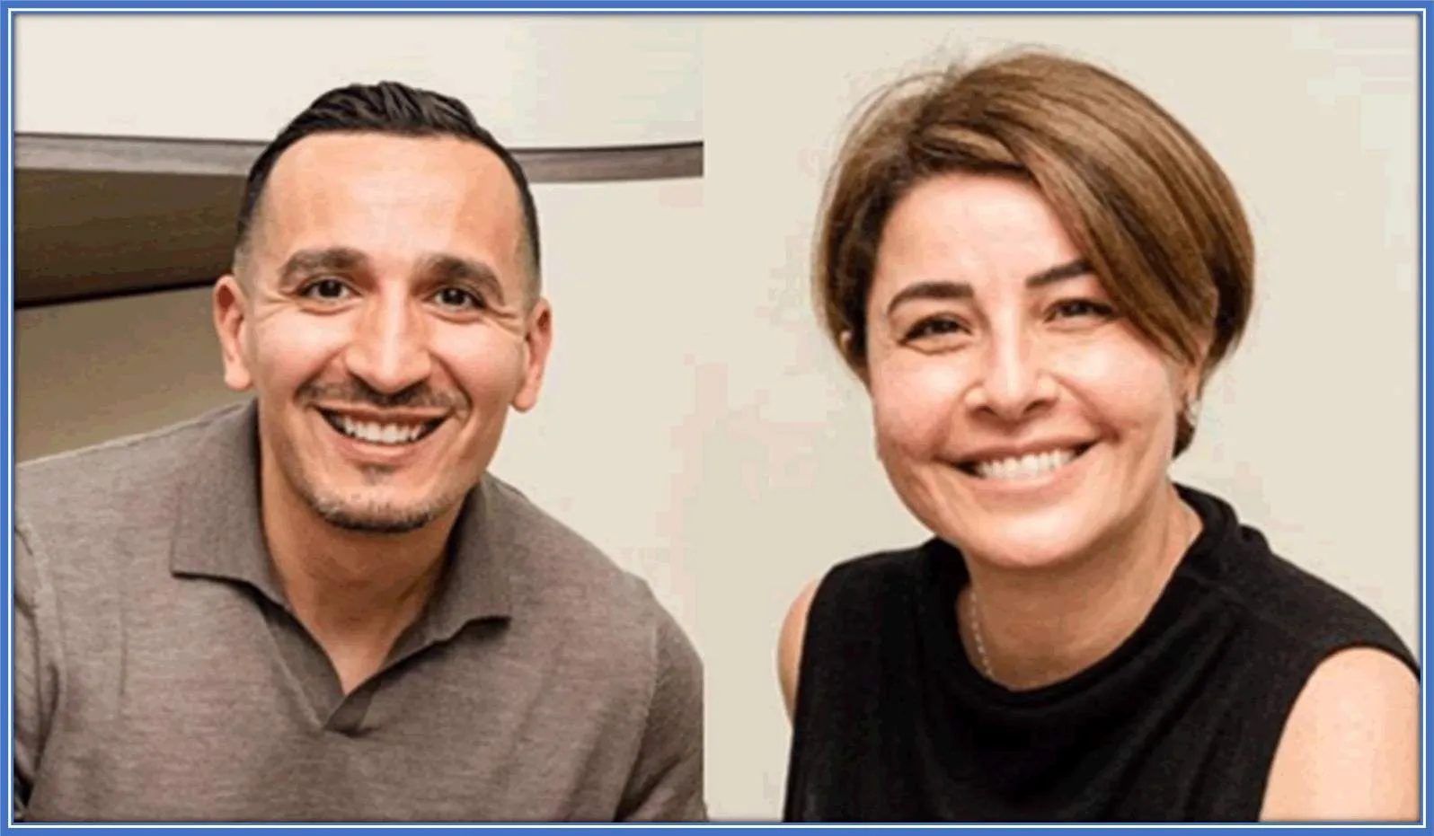 Meet Noussair Mazraoui's Parents - his Mum and Dad.
