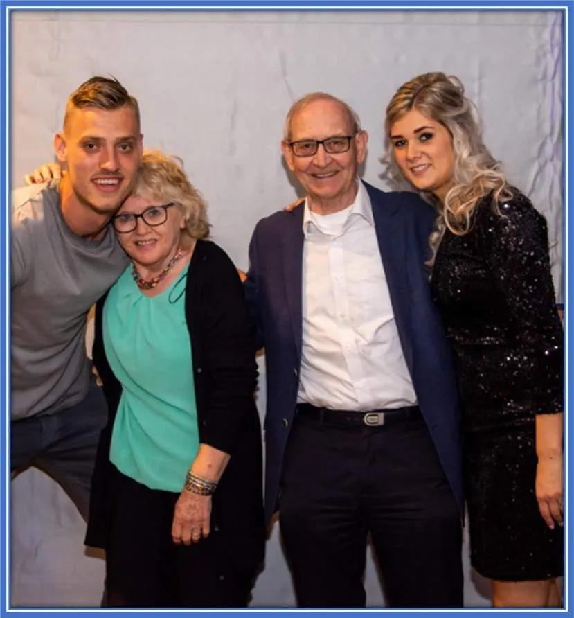 Behold Andries Noppert's parents.