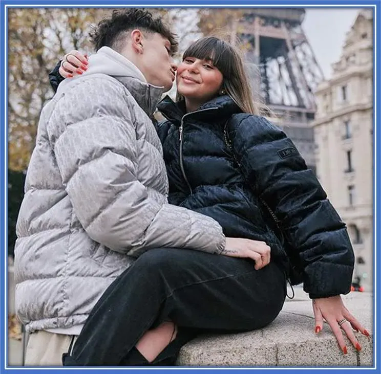This is Eva Garc&iacute;a, Alejandro Garnacho Girlfriend, who he is deeply in love with.