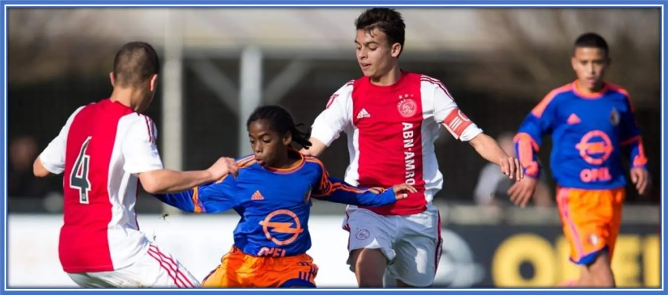 As a boy, he focused on his own strengths (speed and dribbling) to excel against boys older than him.