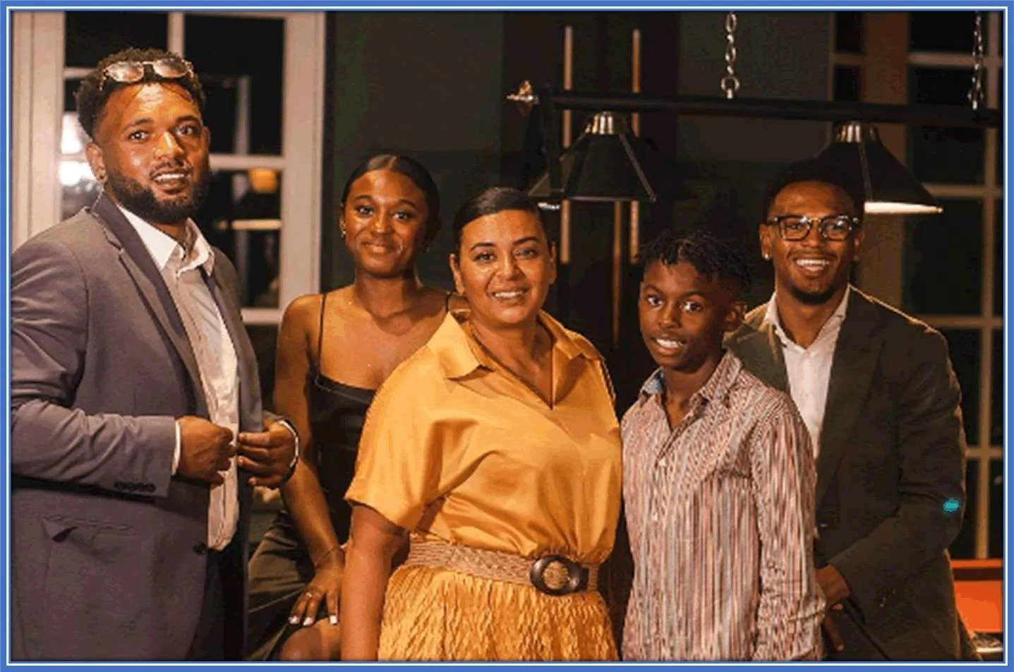 Lois Openda never fails to appreciate his parents for their encouragement