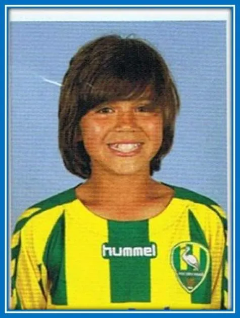 The Smiling Face of Augustus as he Embarks on his Football Journey.
