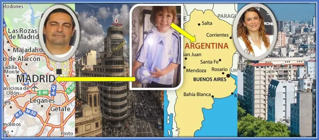 Alejandro Garnacho's Family Origin - From both his Father's and Mother's sides.