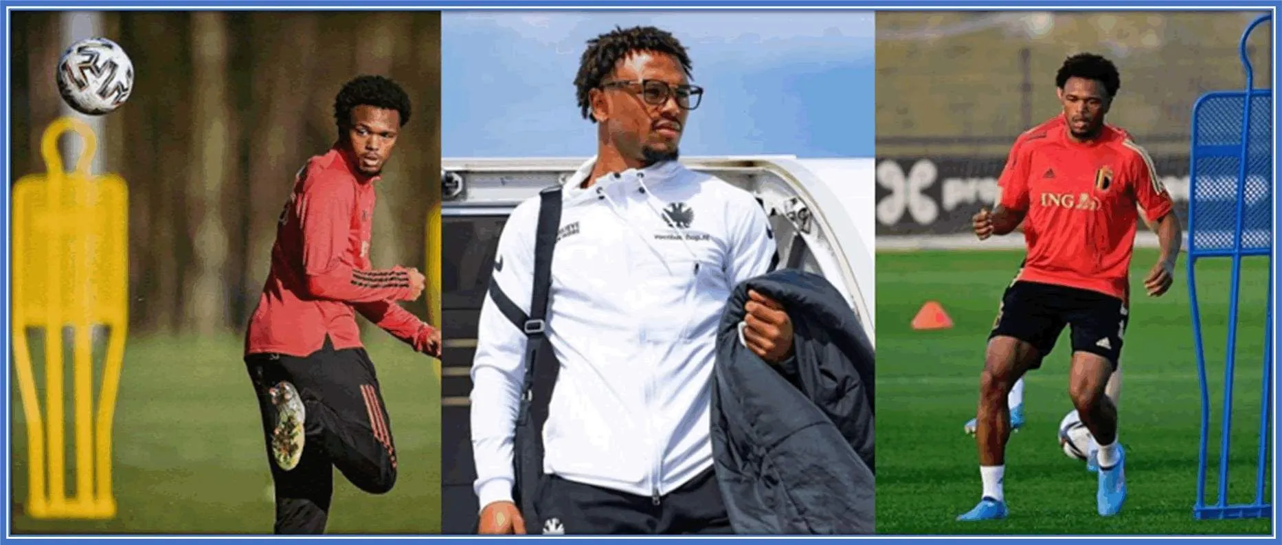 As part of his routine to keep a fit and athletic build, the sensational player keeps a steady schedule for gym and his regular football training.