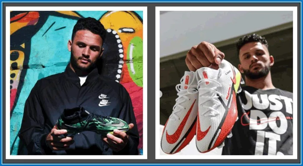Ramos also earns from his endorsement deal with Nike.