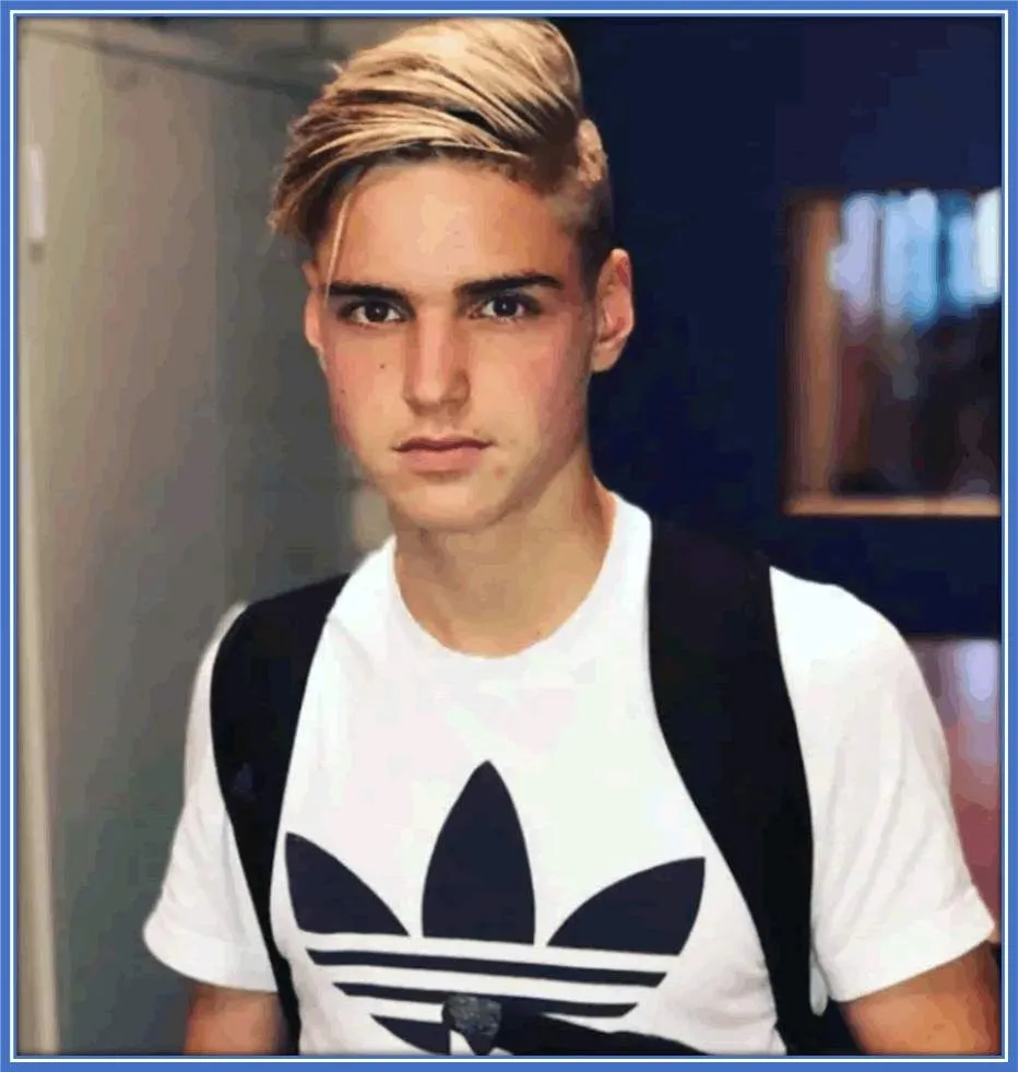 As a boy, Kenneth Taylor gradually grew his keen interest in soccer.