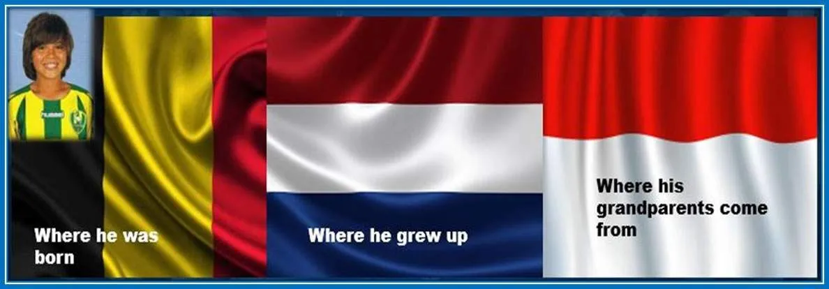 The Image Shows Pascal Struijk Family origins.