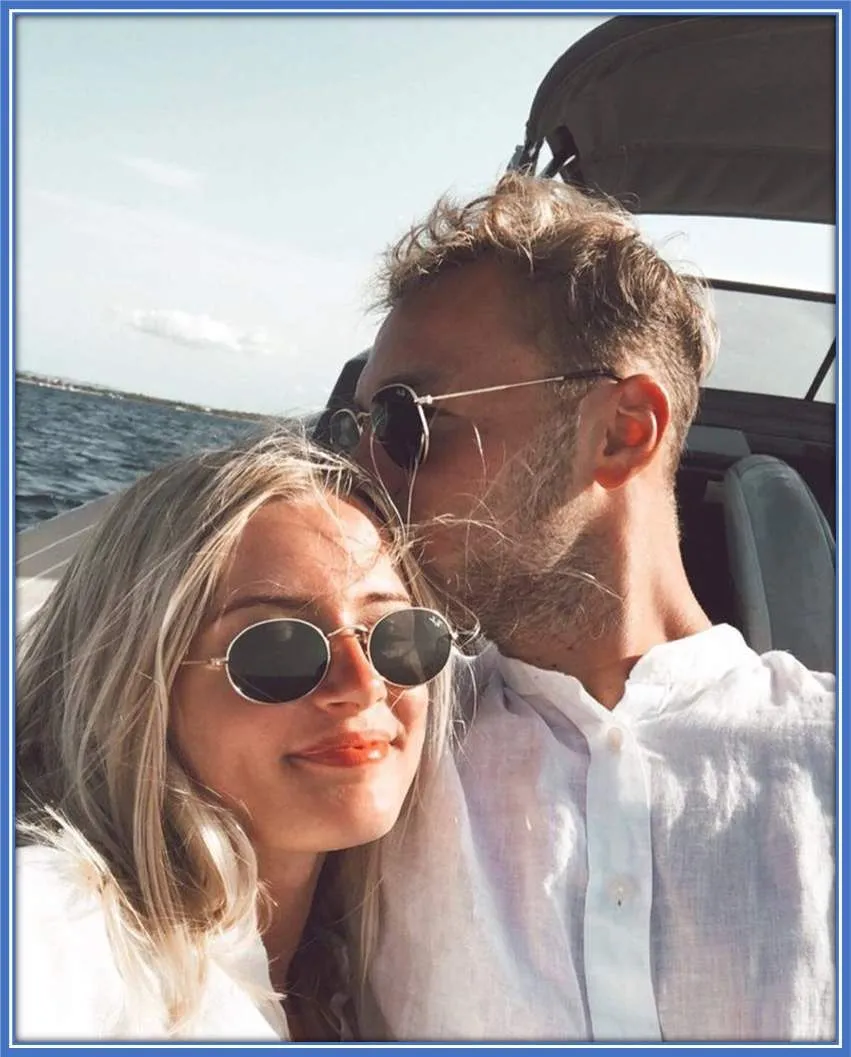 The couple had a great outing at Formentera, one of Spain&rsquo;s Balearic islands in the Mediterranean Sea.