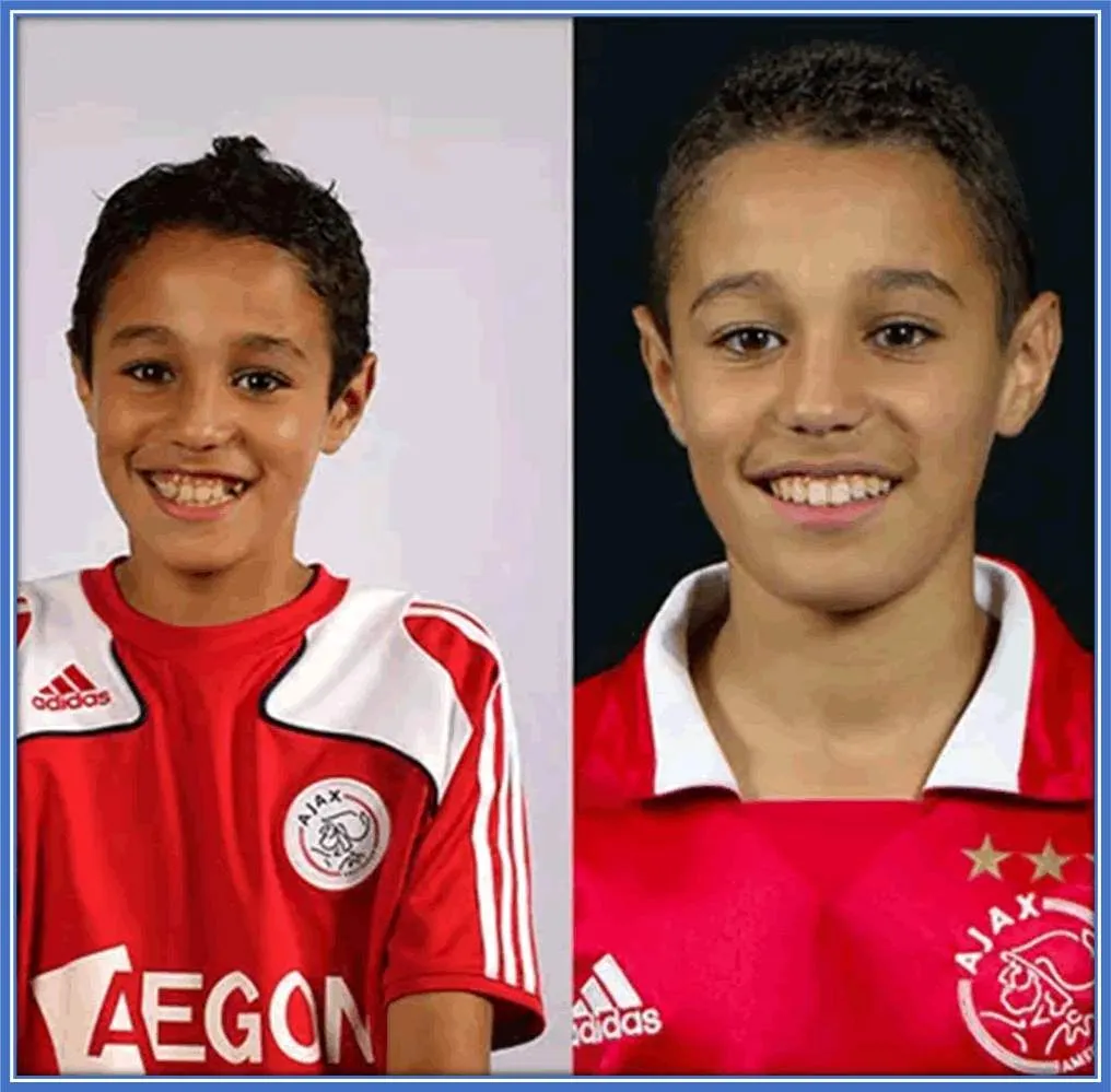 Mazraoui grew up in Alphen aan de Rijn and started playing for a local club AVV Alphen within his neighborhood at age 4.