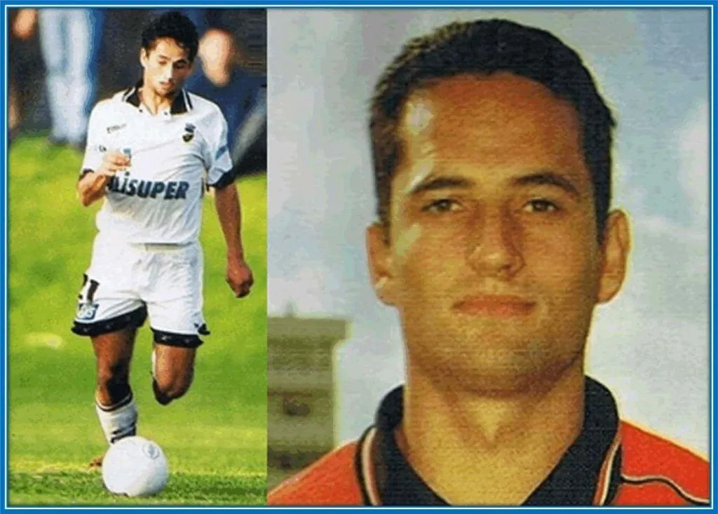 An early photo of Goncalo Ramos' Father, Manuel Sendara Ramos.