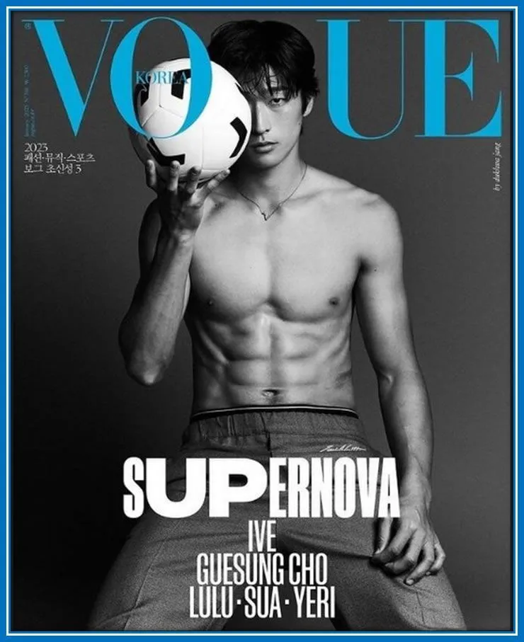Gue- Sung has Become a World Wide Star off and on Football Pitch.