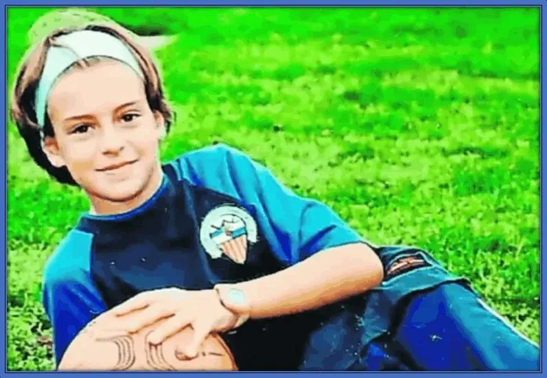 Alexia was in-depth fascinated with football and began playing as a six-year-old.