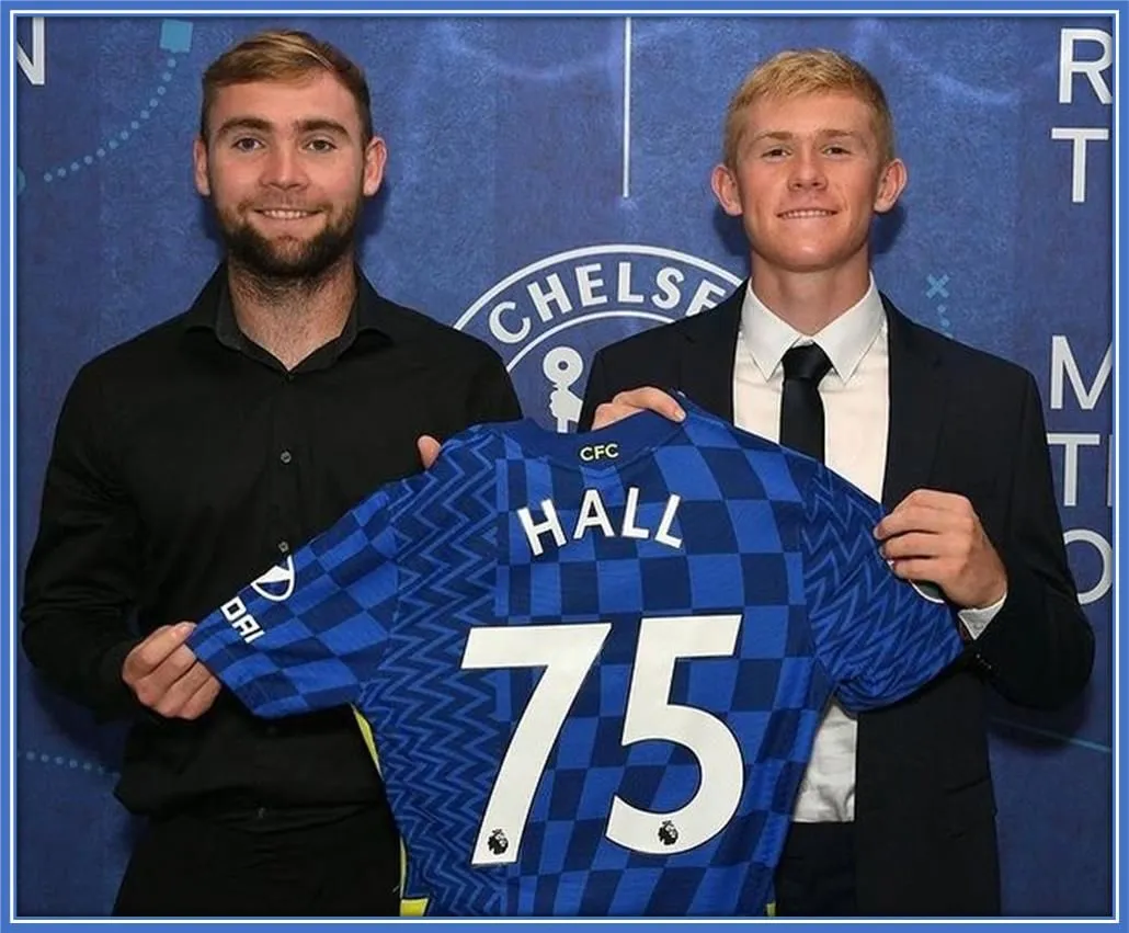 Connor was with his little brother on the day he signed his first professional contract.