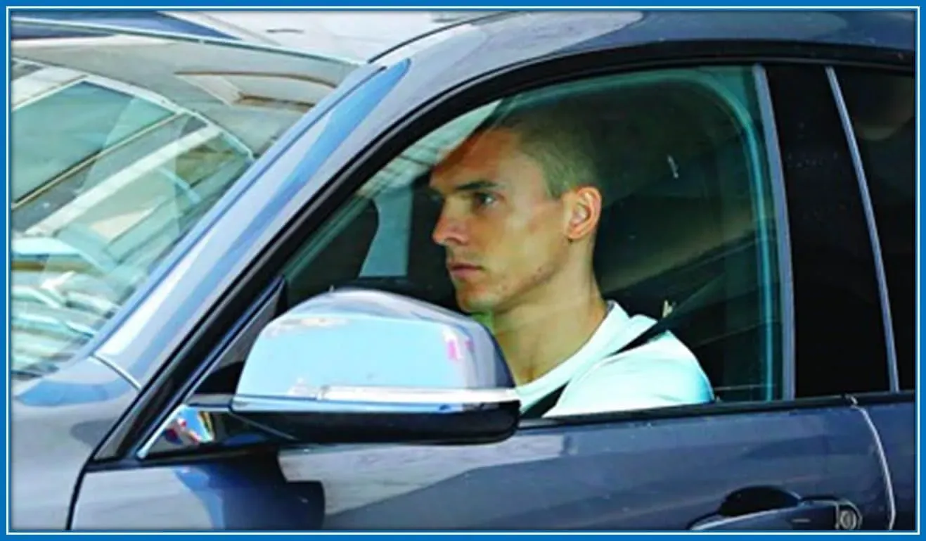 One of the cars the former Braga star has in his garage.