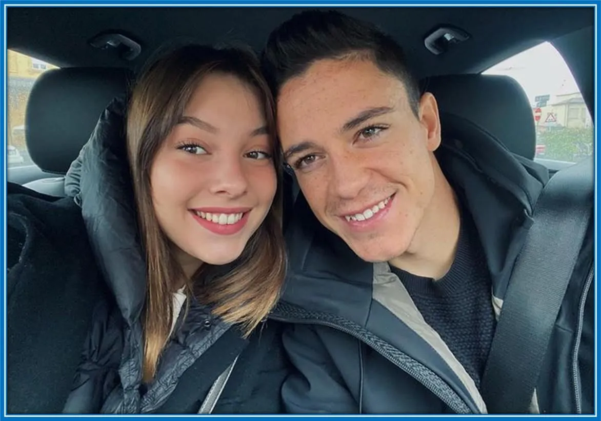 Let's introduce you to Giacomo Raspadori's Wife. Her name is Elisa Graziani.