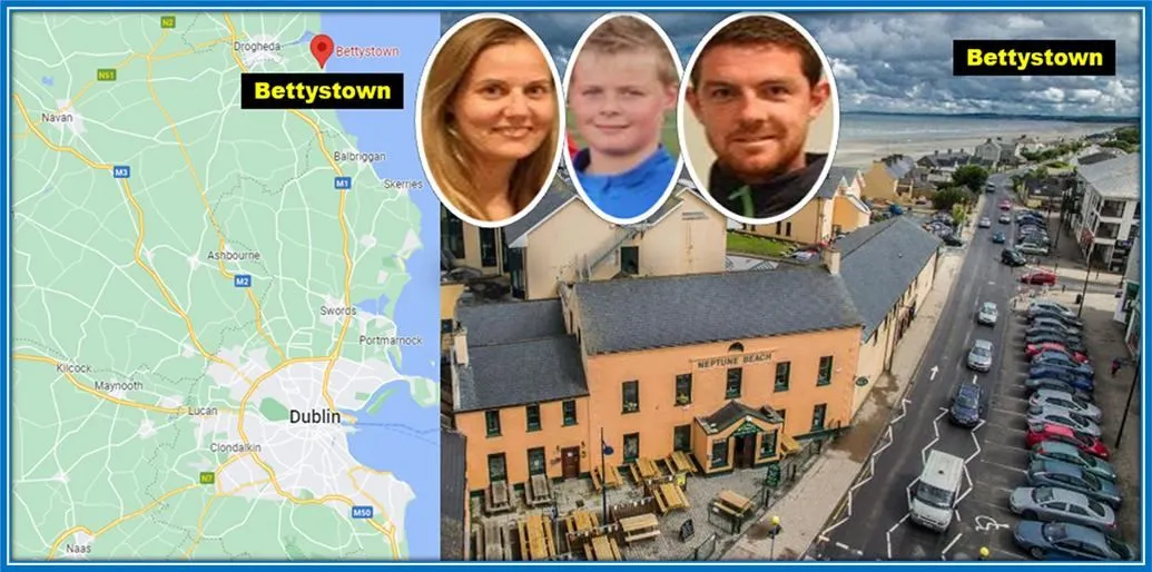 A map gallery that helps you understand where Evan Ferguson's Family comes from.