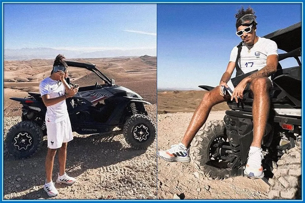 For the Athlete, the Marrakech Desert Tour isn't complete without this four-wheeled car.
