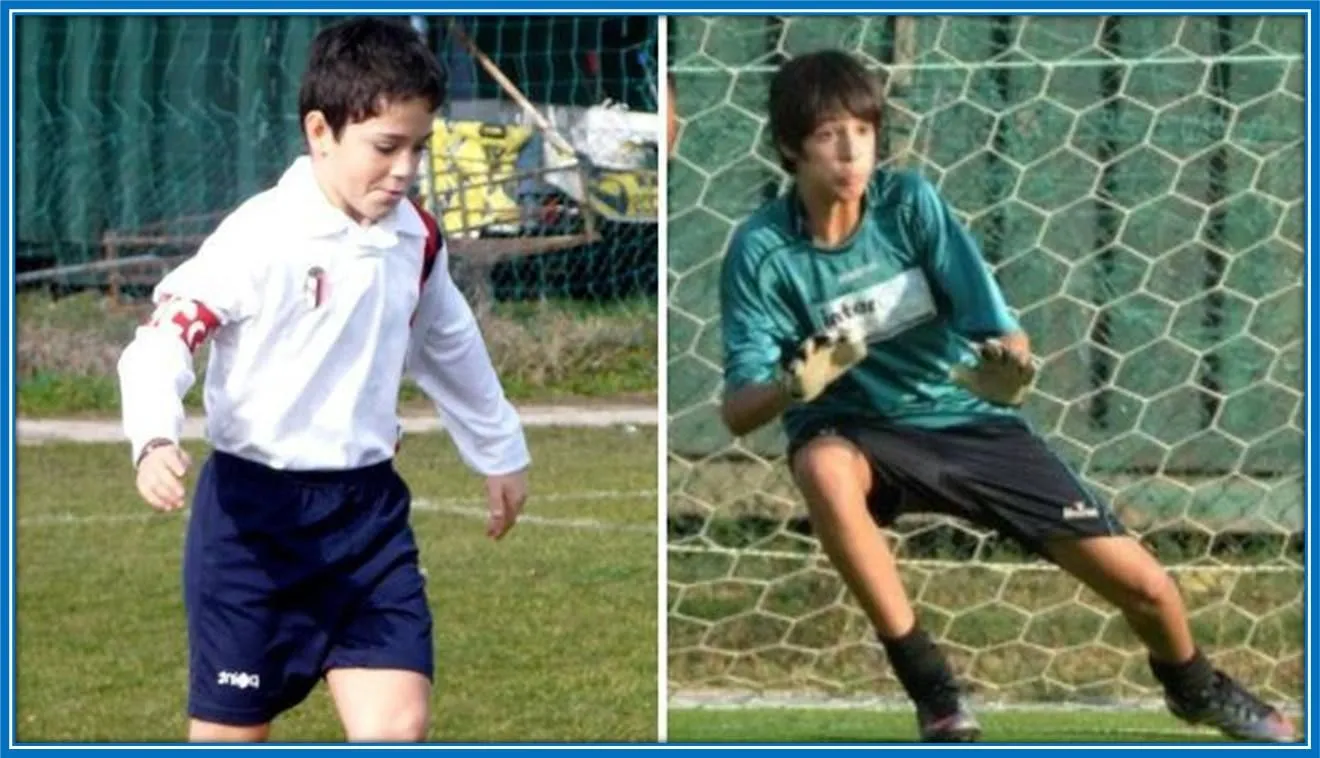 From Progress to Serie - Behold the humble origins of two best friends - Raspadori and Ravaglia.