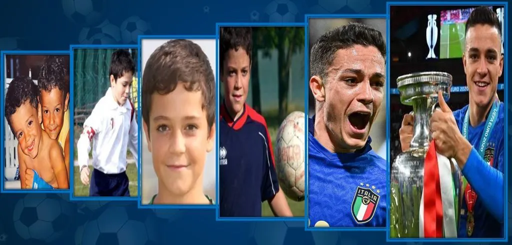 Giacomo Raspadori - From his sweet boyhood years to the moment he achieved fame.