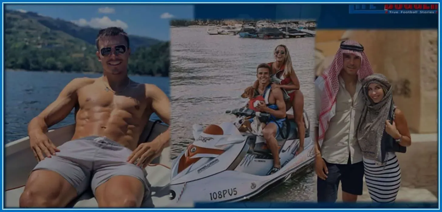Palhinha believes in Vacations with his wife, Patricia.