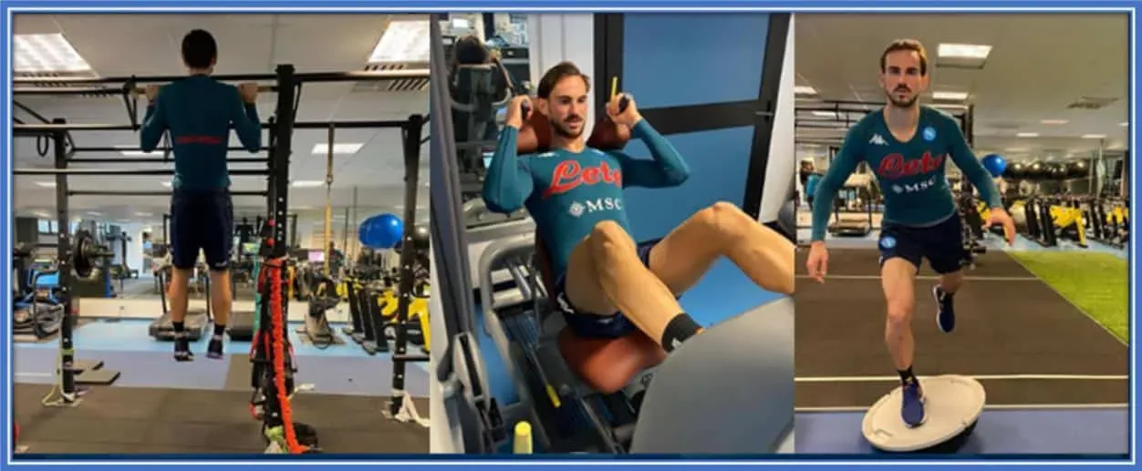 Fabian Ruiz Workout session - EXPLAINED.