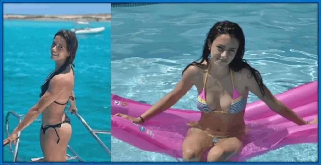 The female Baller enjoys doing many things, especially swimming.
