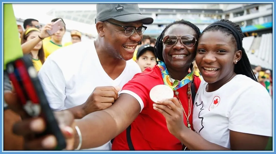 Meet&nbsp; Deanne Rose's Parents. Her Father's name is Dean Rose and Her Mum is Anne-Marie Rose Mighty.