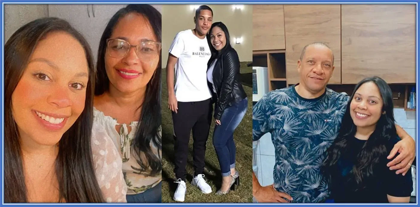 Family Ties: Vit&oacute;ria, the Heart of the Household, Radiates Love and Unity with Her Parents