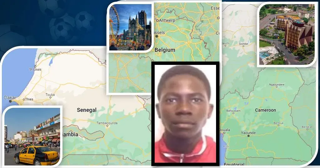 The professional footballer holds three nationalities - Senegal (through his birth and his Mum), Cameroon (through his Dad) and Belgium (by Neutralization).