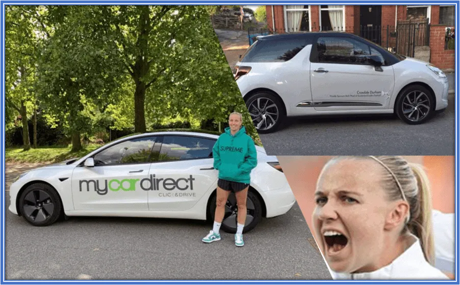 The star athlete loves driving and learnt how to move with her granny's Hyundai.