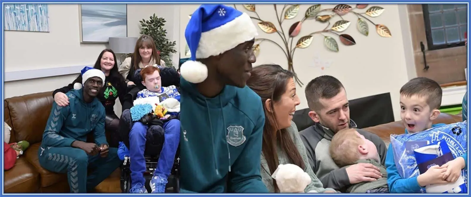 Kindness in Action: the Belgian takes time to visit supporters' families in Merseyside, demonstrating his gratitude and deep connection to the fans.