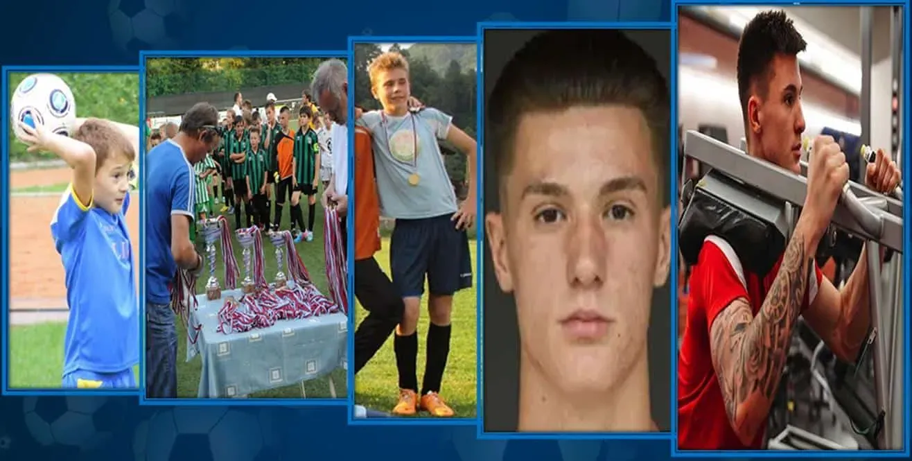 The life story of Benjamin Sesko - From his early years to his rise to fame.