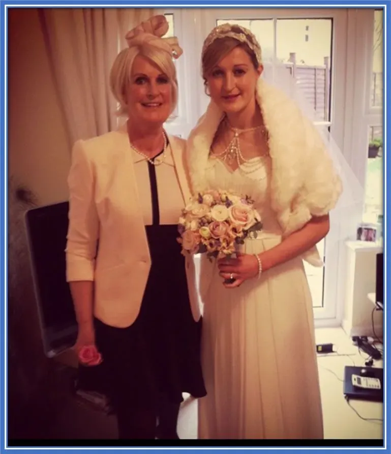 Ellen White's mother plays her motherly role during her daughter's wedding.