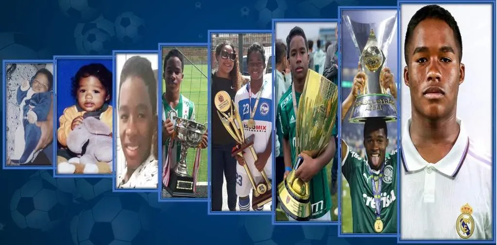 The Biography of Endrick Felipe - From his baby years to the moments he became famous.