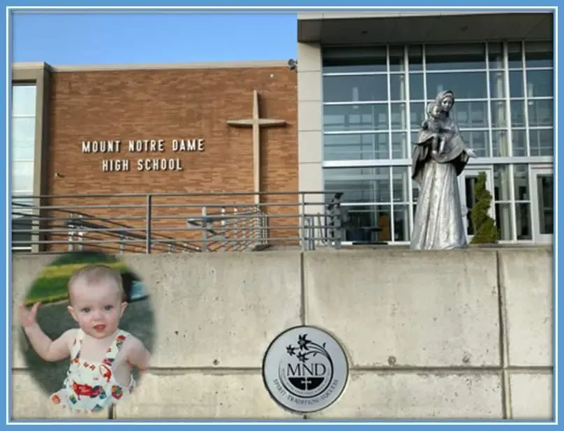 Rose Lavelle high school, Mount Notre Dame High School