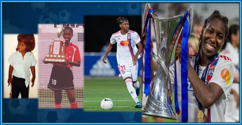 Behold Kadeisha Buchanan from her early childhood to one of the champions in the game.