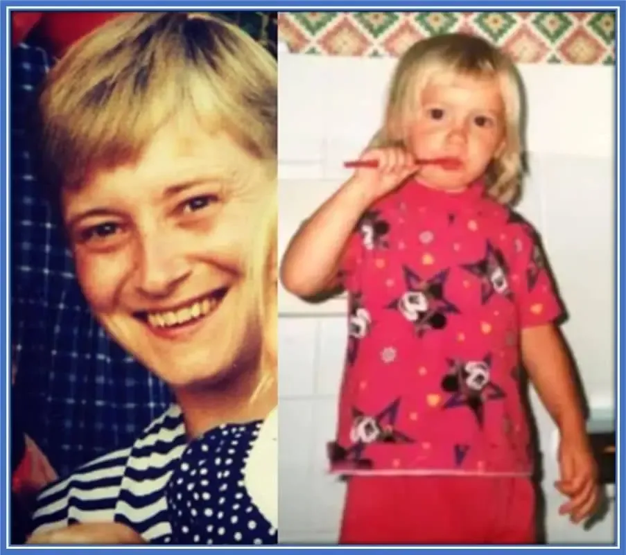 Meet the late Mrs Denise Kirby, the mother of Fran Kirby.