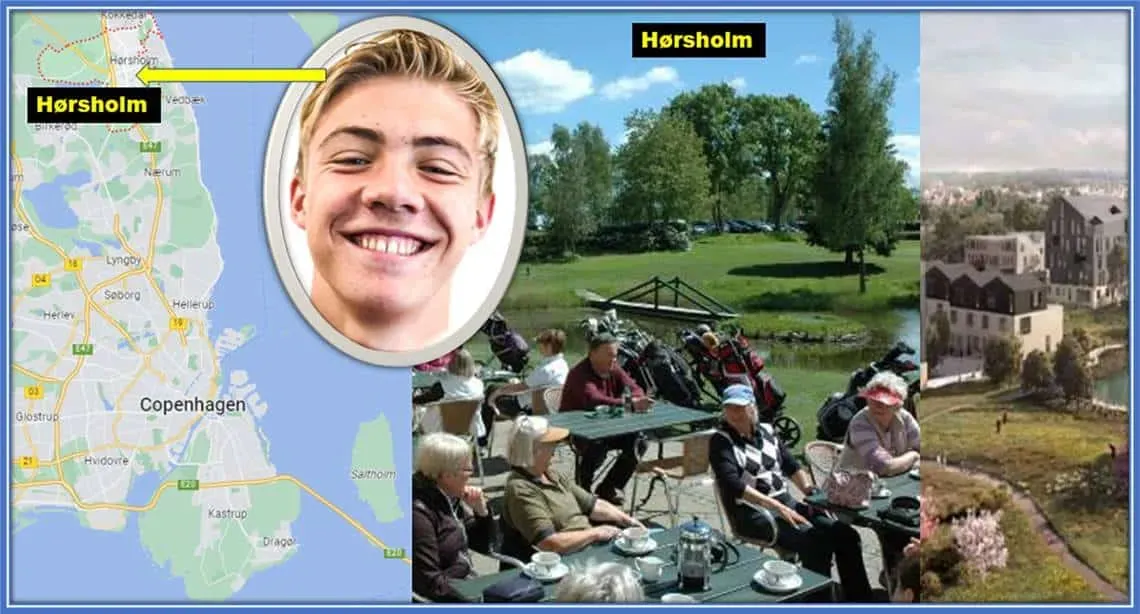 H&oslash;rsholm, the picturesque hometown of Rasmus Hojlund's family, lies north of Denmark's capital, Copenhagen.