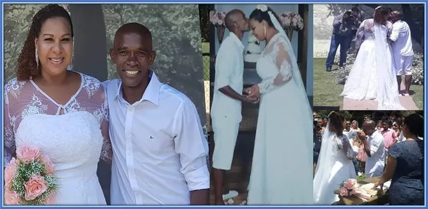 Let's introduce you to Endrick Felipe's Parents. His Mum's name is C&iacute;ntia Moreira and Dad's is Douglas Sousa.