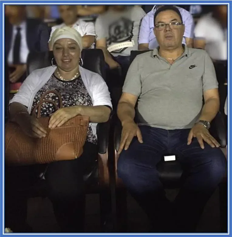 Let's introduce you to Ismael Bennacer's Parents. His Dad is Morrocan, and his Mum is Algerian.