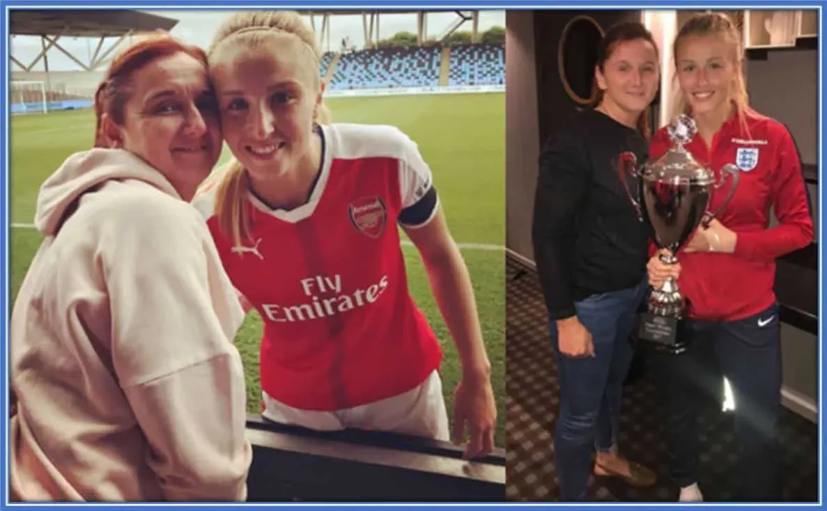 Meet the proud mother of Leah Williamson, Amanda Williamson.