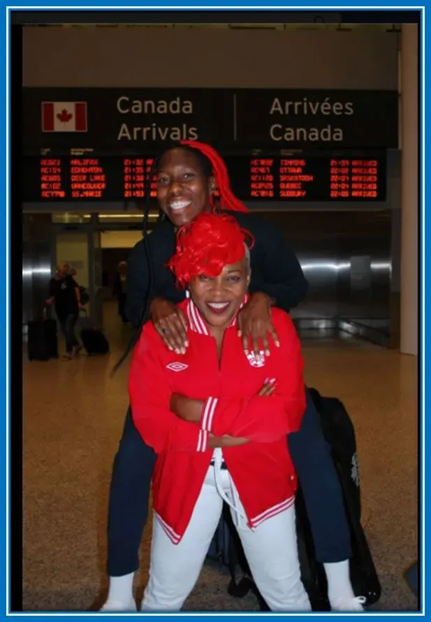 Meet Kadeisha Buchanan's Mother- Melsadie who is always by her side.