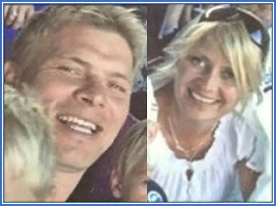 Meet Rasmus Hojlund's Parents - His Father, Anders H&oslash;jlund and his Mother, Kirsten Winther.