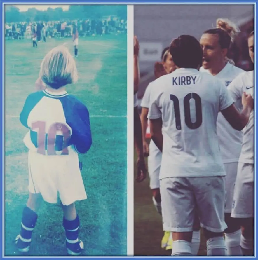 Fran Kirby has always been an attacking midfielder. She wore jersey number 10 not just as a youngster but as a superstar.
