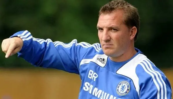 Brendan Rodgers' days as Chelsea Youth Coach.