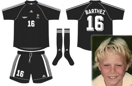 At age five, Victor's football dreams were ignited by his mother's gift: a Fabien Barthez goalkeeper kit, echoing France's 1998 World Cup glory.