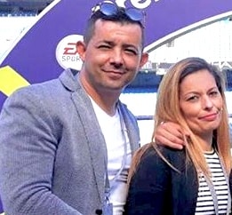 Meet the couple, Mr and Mrs Abdelkader Díaz. They are Brahim Diaz's Parents.