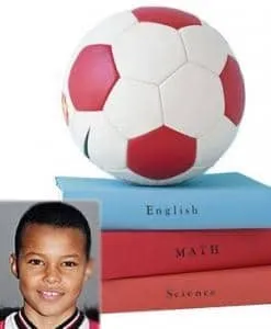 Tyrone Mings' Education was combined with football. 