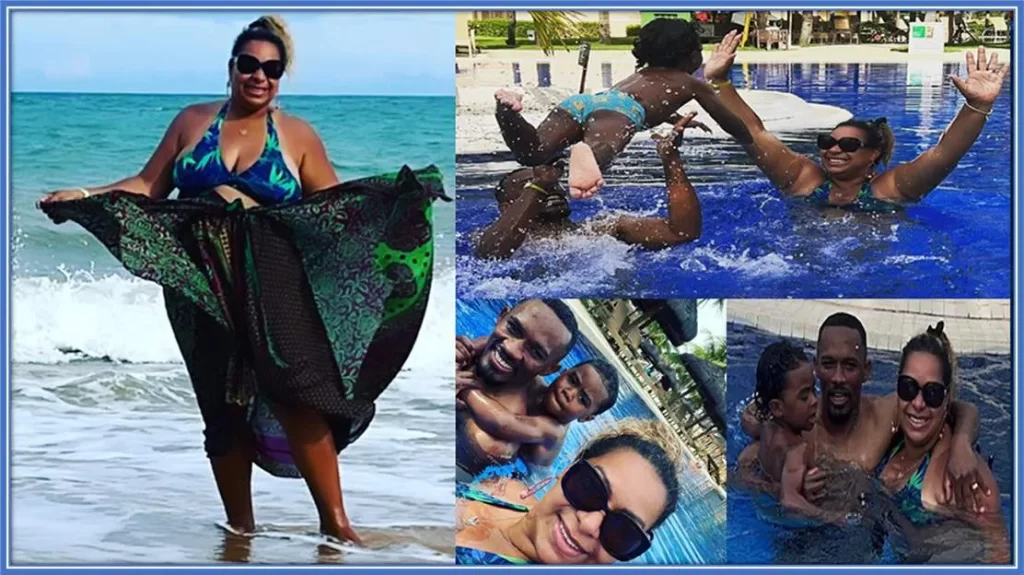 Family time is always precious to Cíntia Moreira, who loves to visit the breathtaking Iberostar Praia Do Forte Resort and appreciate the wonders of nature.